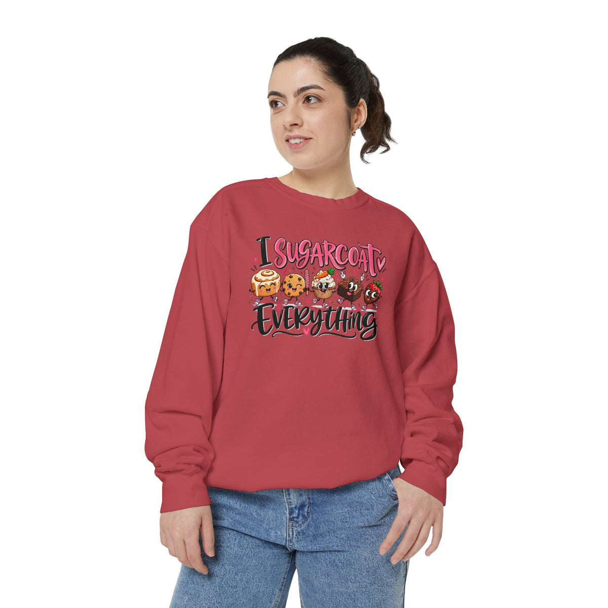I Sugarcoat Everything - Comfort Colors Sweatshirt