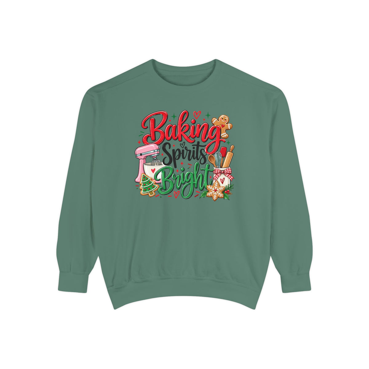 Baking Spirits Bright - Comfort Colors Sweatshirt