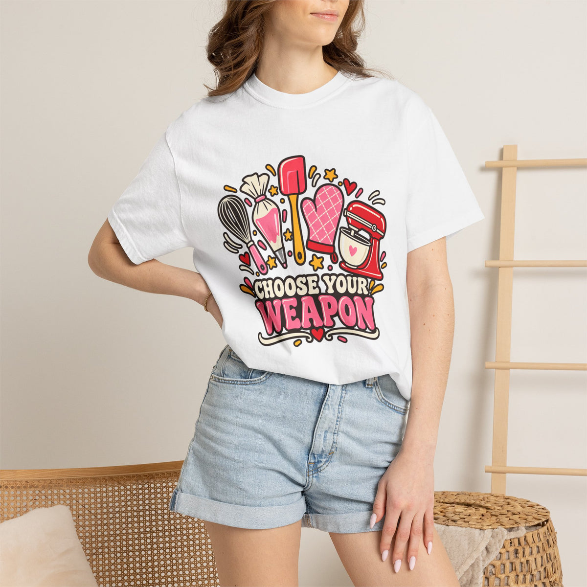 Choose Your Weapon - Comfort Colors Tee