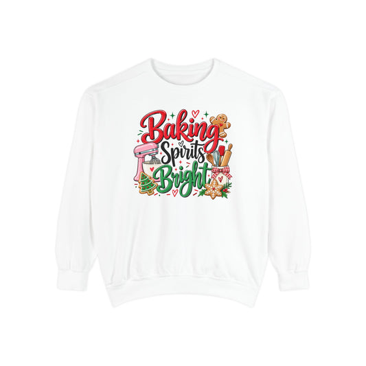 Baking Spirits Bright - Comfort Colors Sweatshirt