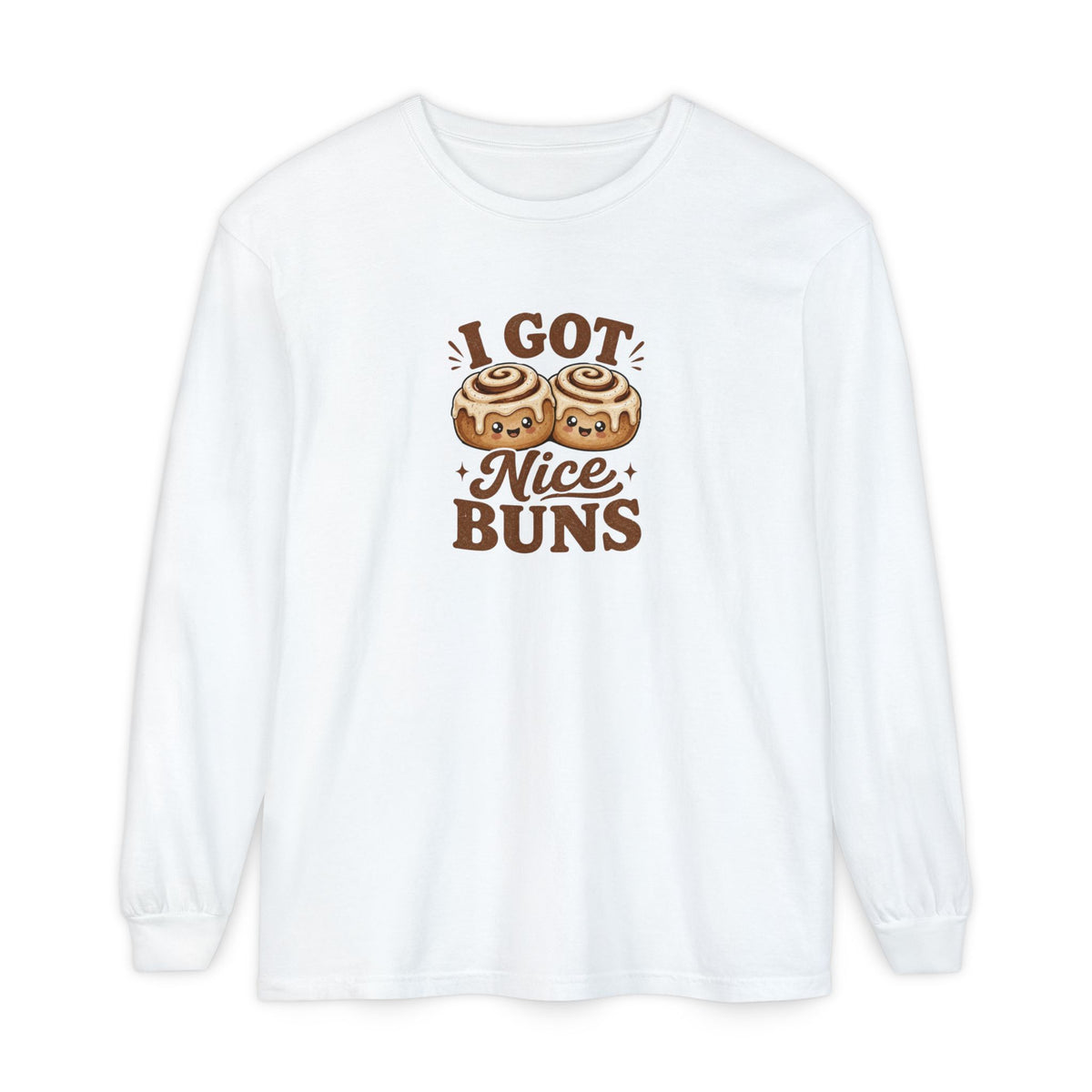 Nice Buns - Comfort Colors Long Sleeve Shirt