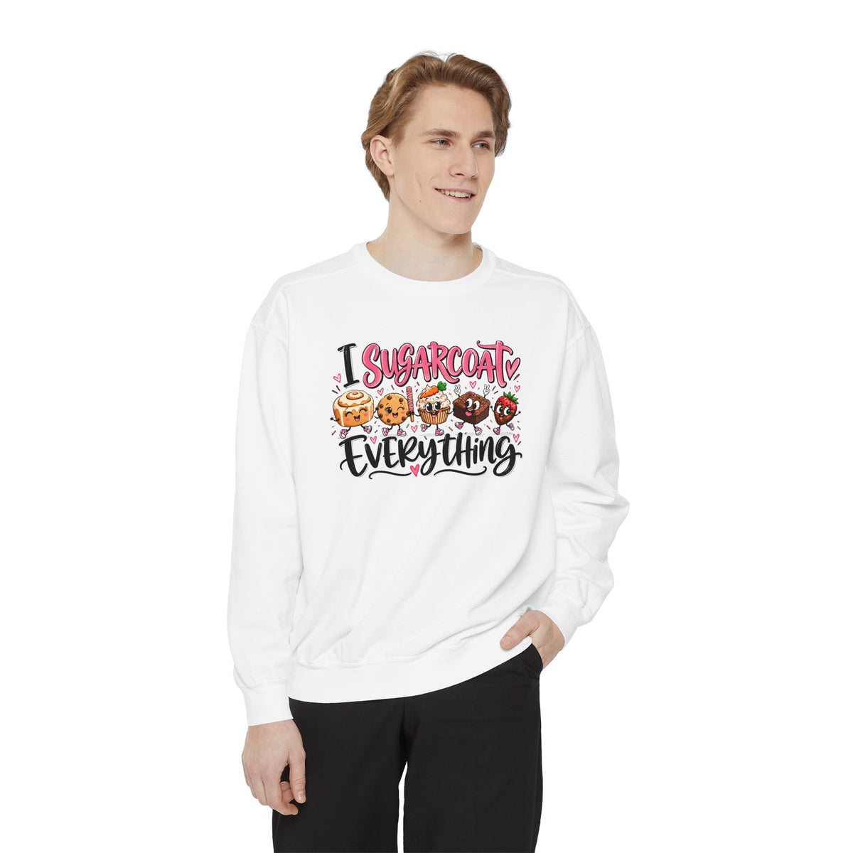 I Sugarcoat Everything - Comfort Colors Sweatshirt