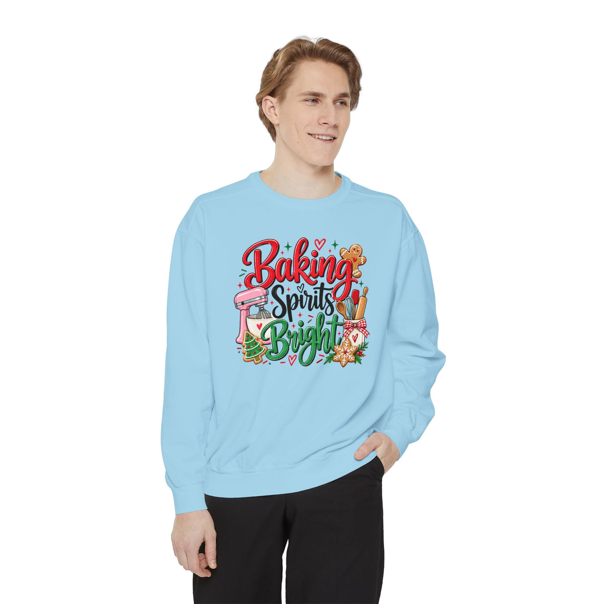 Baking Spirits Bright - Comfort Colors Sweatshirt