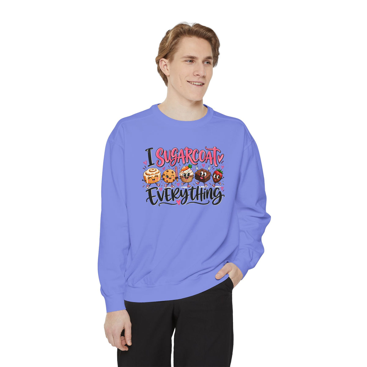 I Sugarcoat Everything - Comfort Colors Sweatshirt
