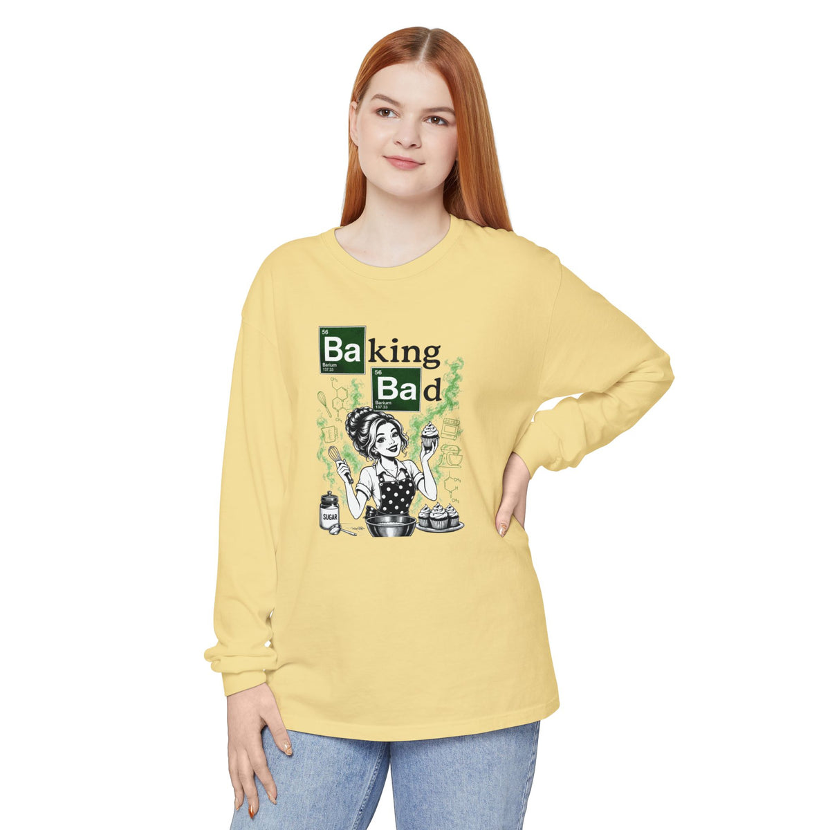 Baking Bad - Comfort Colors Long Sleeve Tee