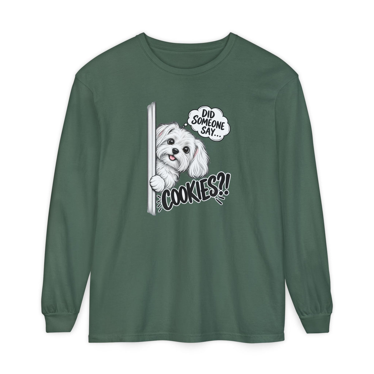Cookies?! - Comfort Colors Long Sleeve Tee
