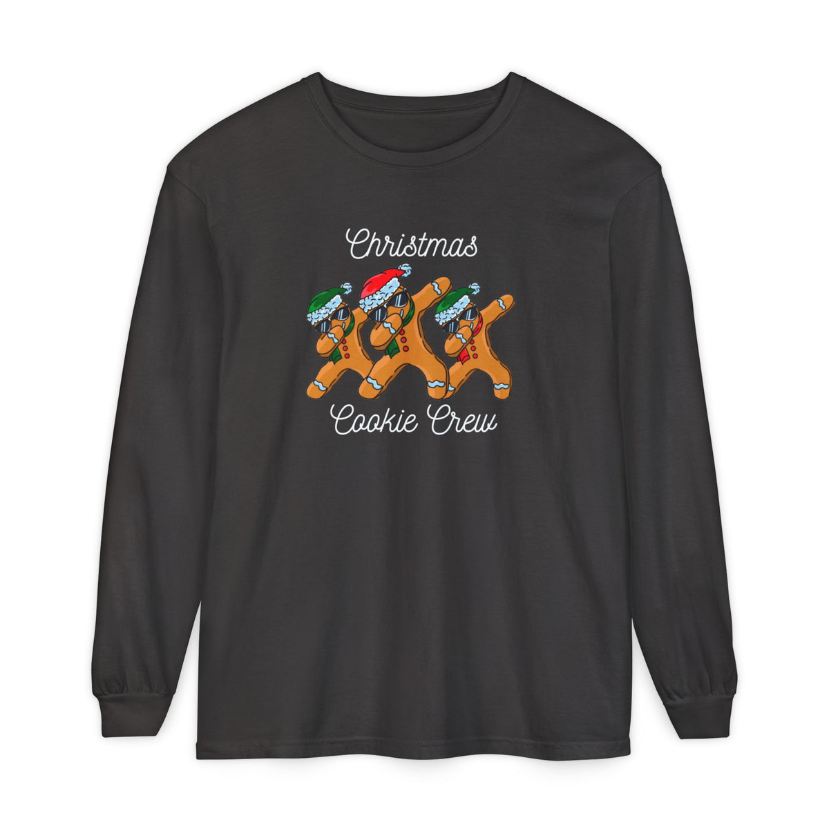 Christmas Cookie Crew - Comfort Colors Long Sleeve Tee