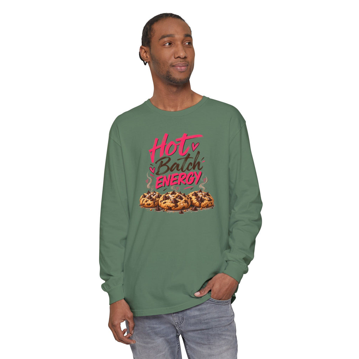Hot Batch Energy - Comfort Colors Long Sleeve Tee