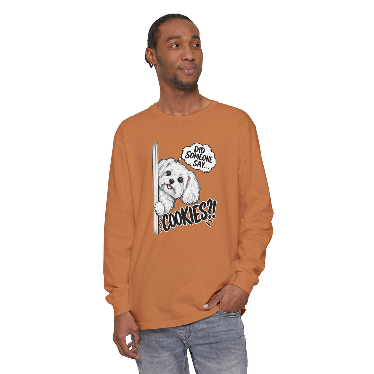 Cookies?! - Comfort Colors Long Sleeve Tee