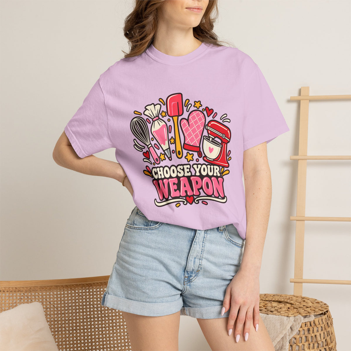 Choose Your Weapon - Comfort Colors Tee