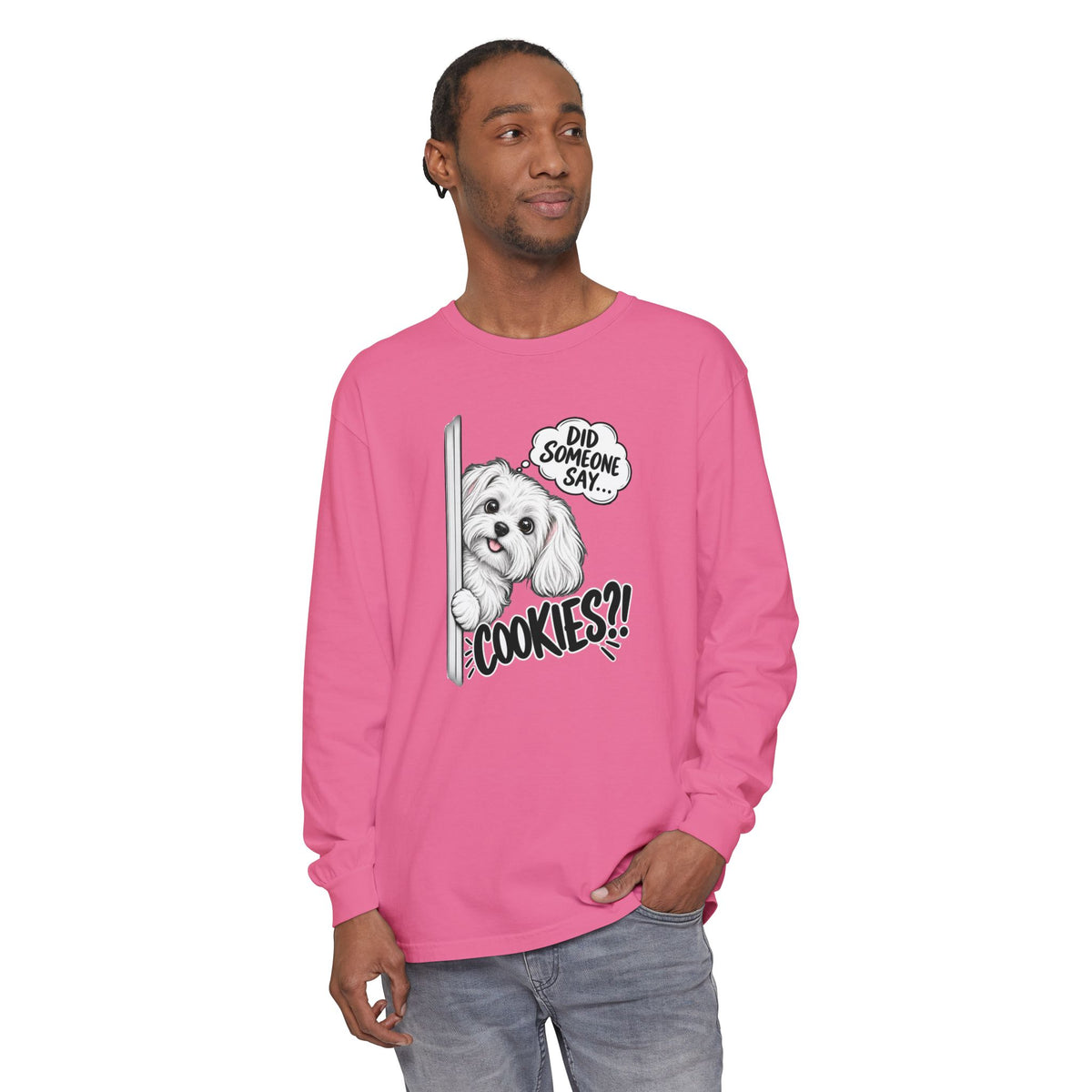Cookies?! - Comfort Colors Long Sleeve Tee
