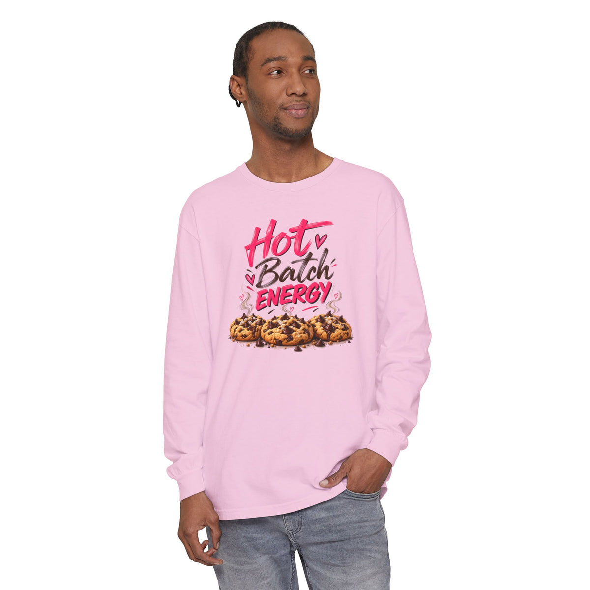 Hot Batch Energy - Comfort Colors Long Sleeve Tee
