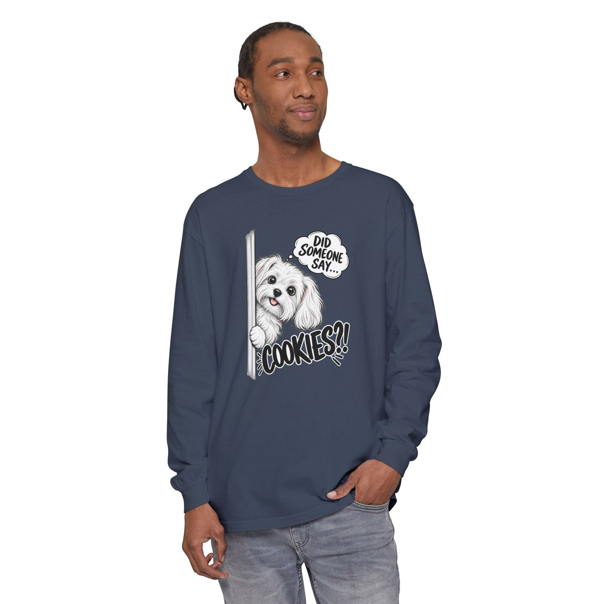 Cookies?! - Comfort Colors Long Sleeve Tee