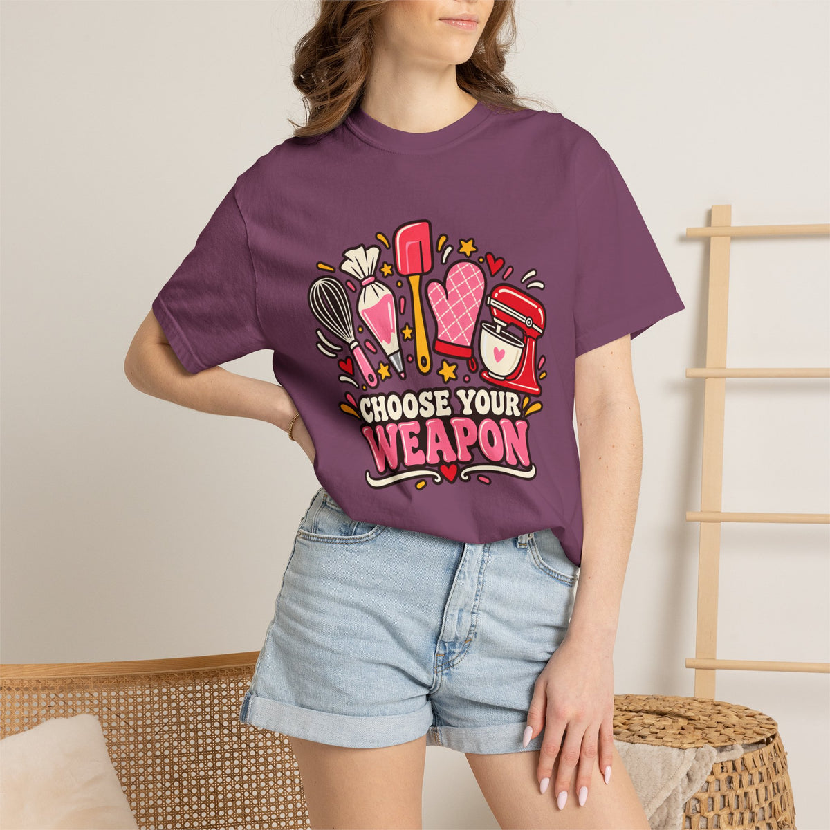 Choose Your Weapon - Comfort Colors Tee