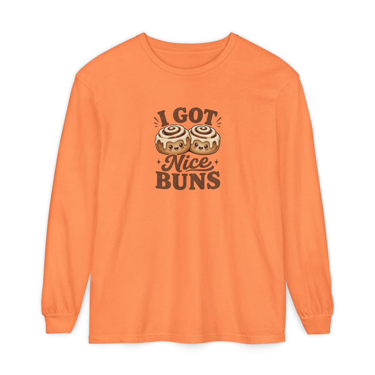 Nice Buns - Comfort Colors Long Sleeve Shirt