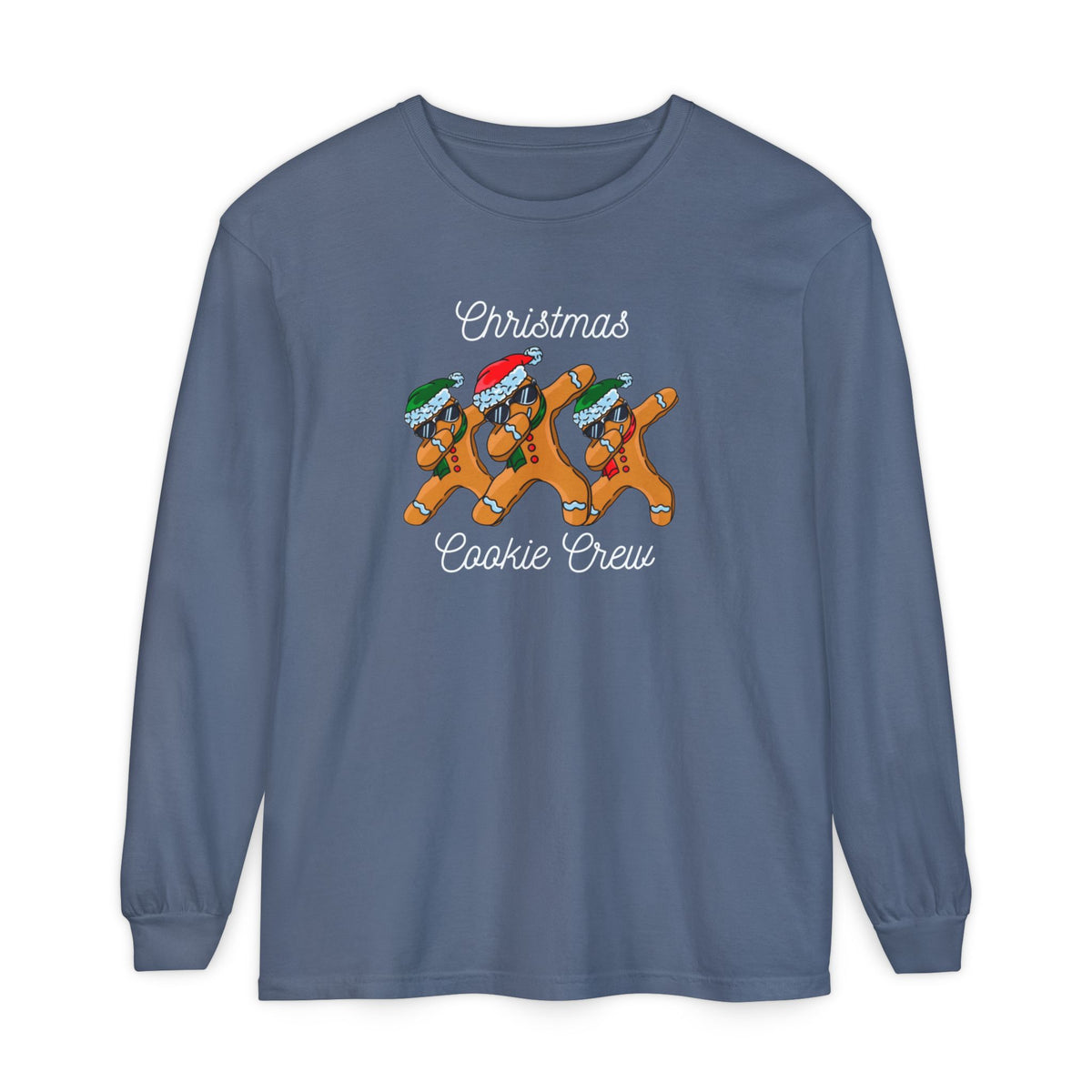 Christmas Cookie Crew - Comfort Colors Long Sleeve Tee