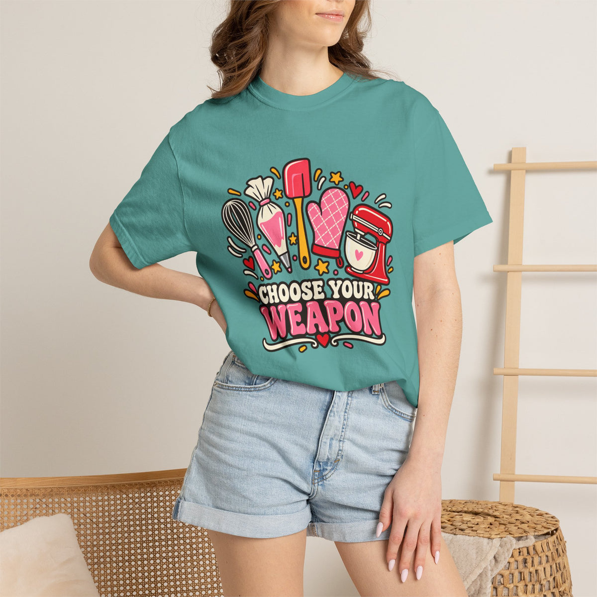 Choose Your Weapon - Comfort Colors Tee