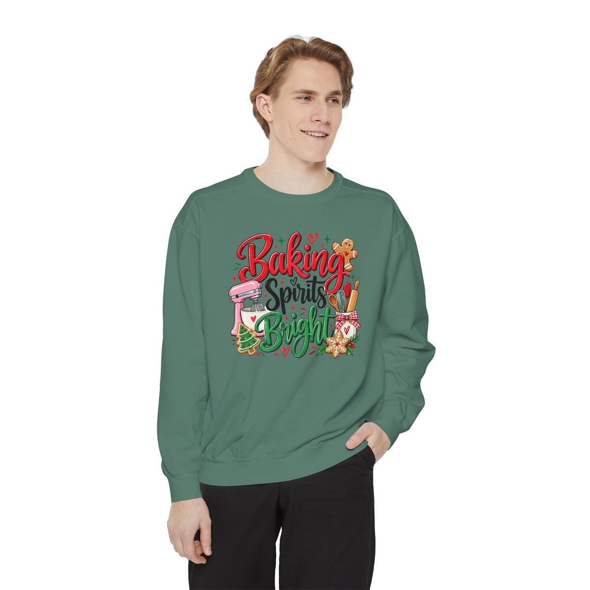 Baking Spirits Bright - Comfort Colors Sweatshirt
