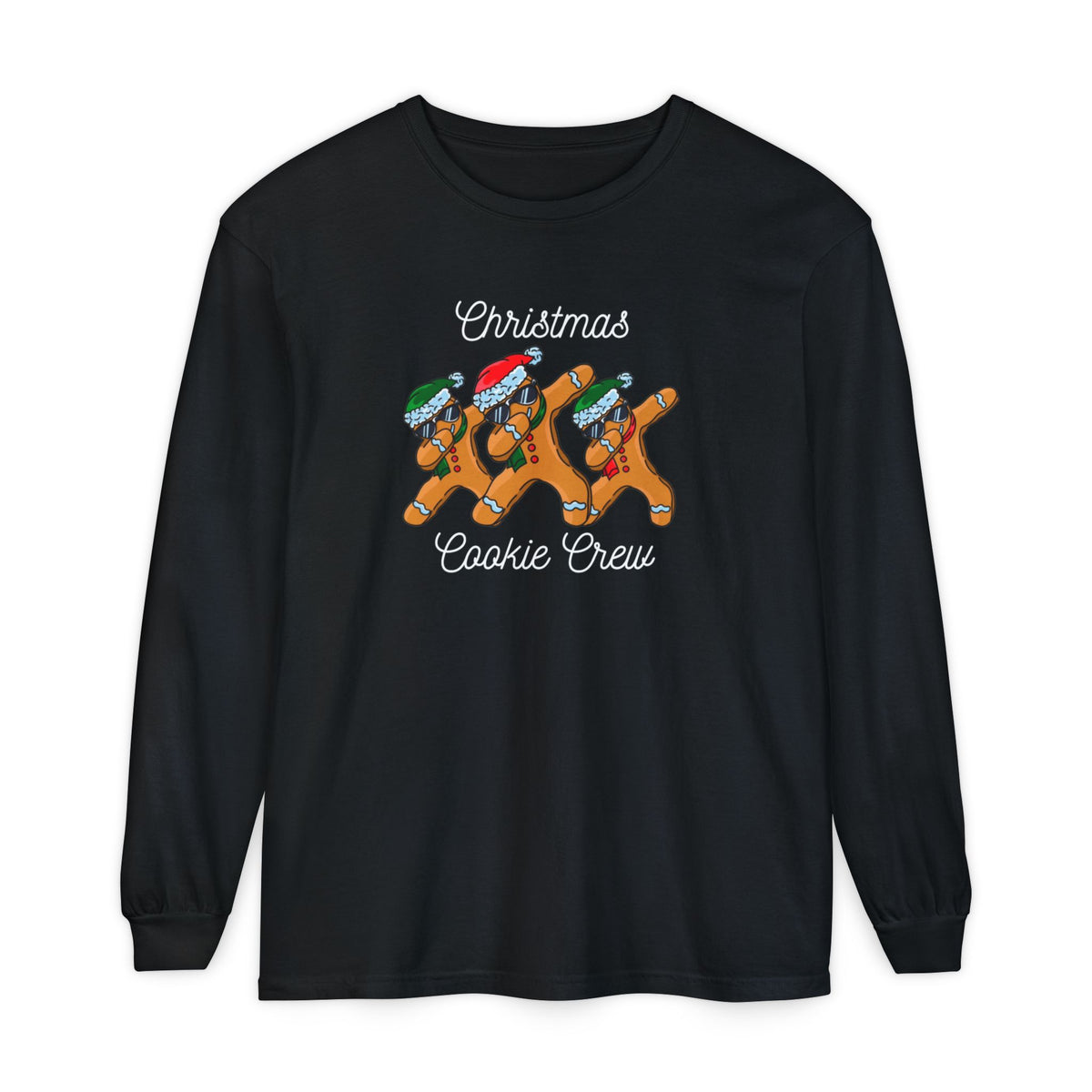 Christmas Cookie Crew - Comfort Colors Long Sleeve Tee