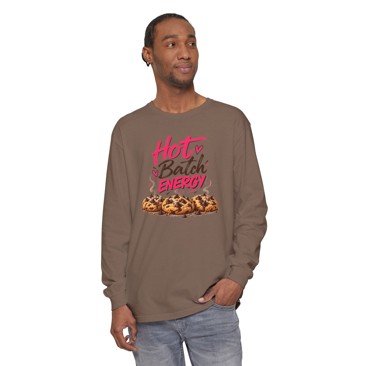 Hot Batch Energy - Comfort Colors Long Sleeve Tee