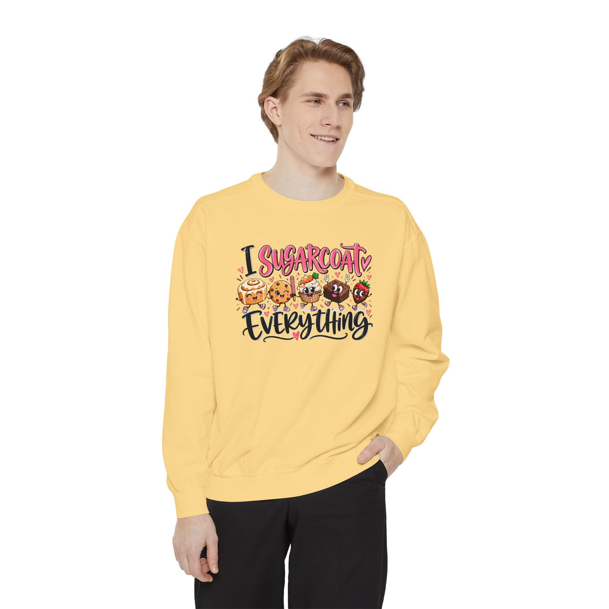 I Sugarcoat Everything - Comfort Colors Sweatshirt