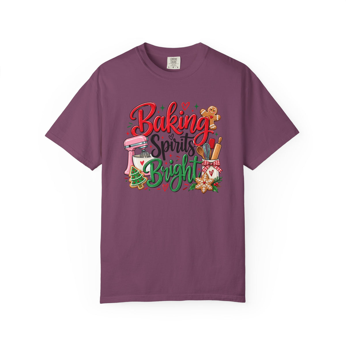 Baking Spirits Bright T-Shirt - Comfort Colors Tee