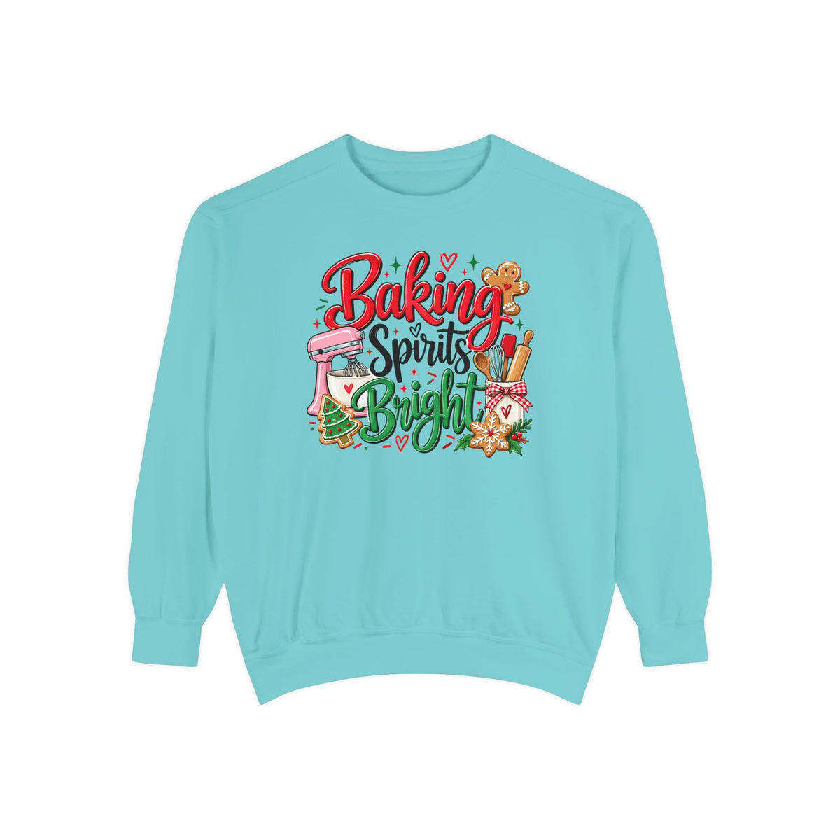 Baking Spirits Bright - Comfort Colors Sweatshirt