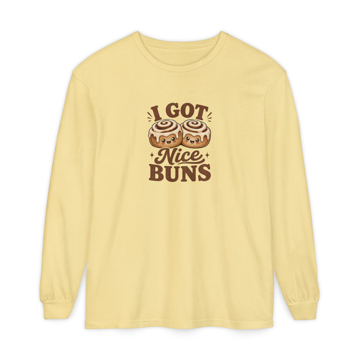 Nice Buns - Comfort Colors Long Sleeve Shirt