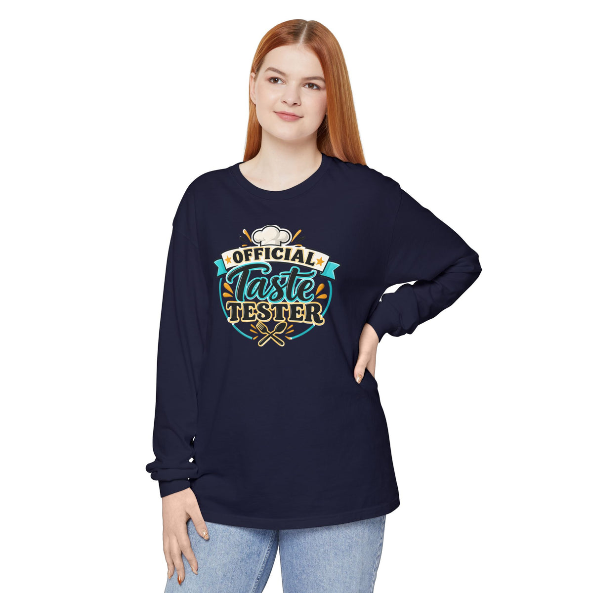 Official Taste Tester - Comfort Colors Long Sleeve Tee