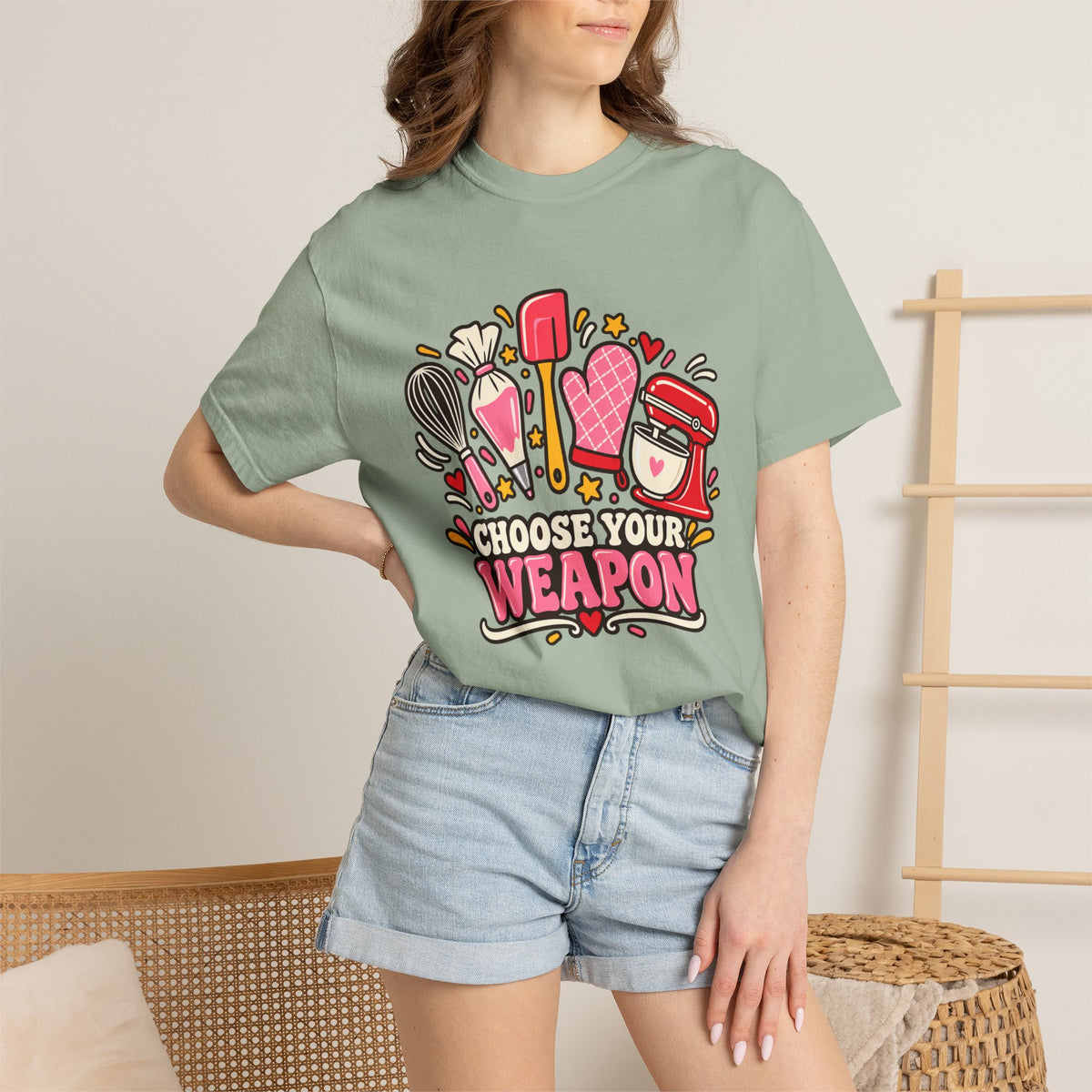 Choose Your Weapon - Comfort Colors Tee