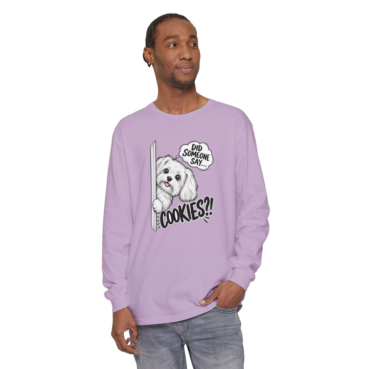 Cookies?! - Comfort Colors Long Sleeve Tee