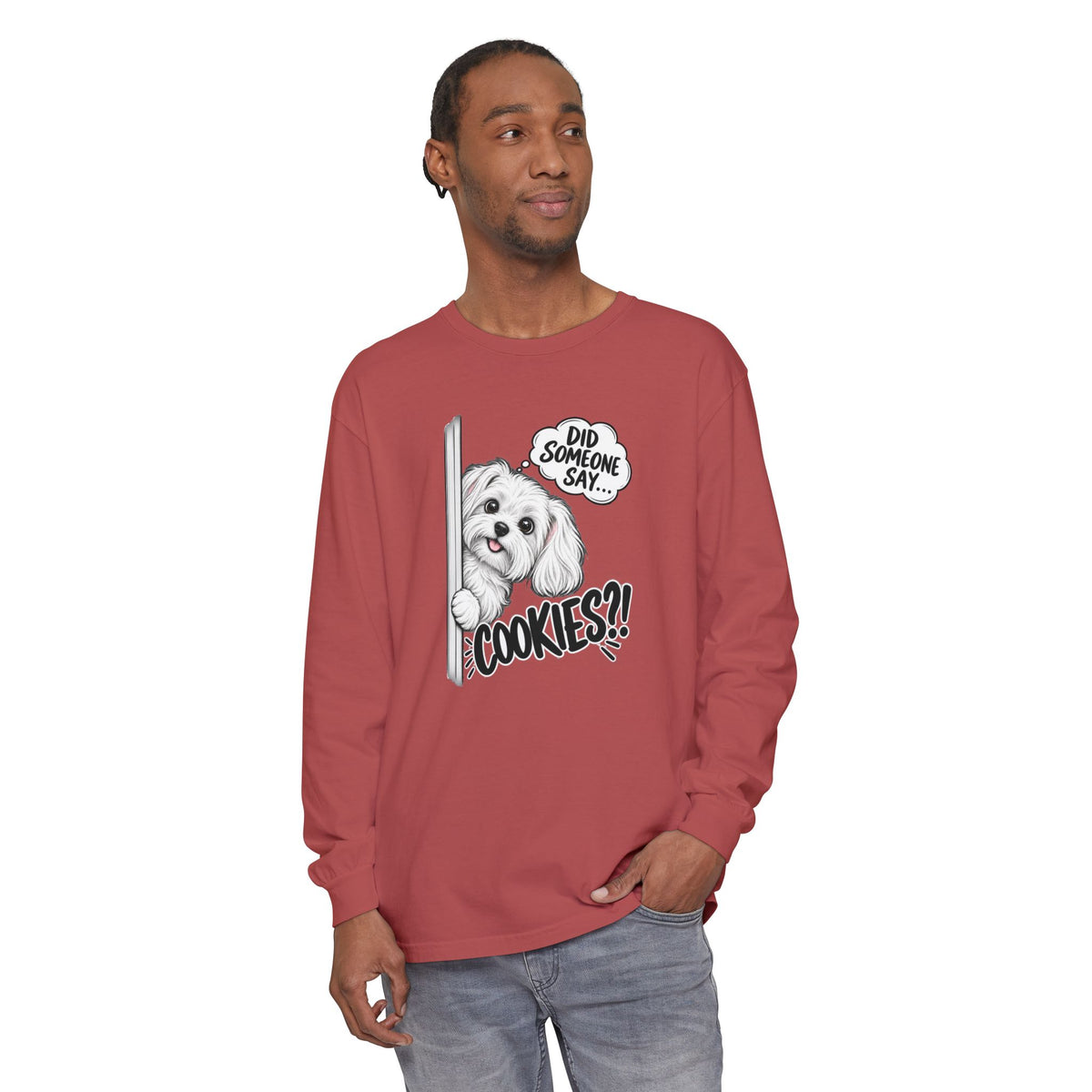 Cookies?! - Comfort Colors Long Sleeve Tee